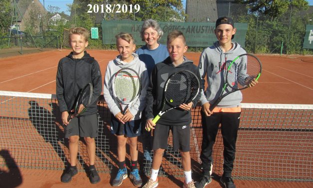 Tennis-Kreismeister 2018/19 in allen Klassen