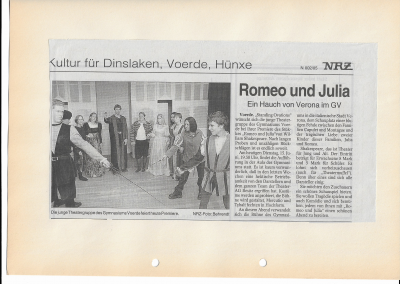 1999_06_15_NRZ_Romeo_und_Julia_Pressearchiv