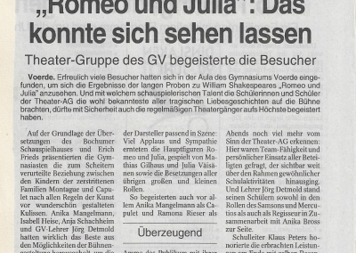 1999_06_19_NRZ_Romeo_und_Julia_Pressearchiv
