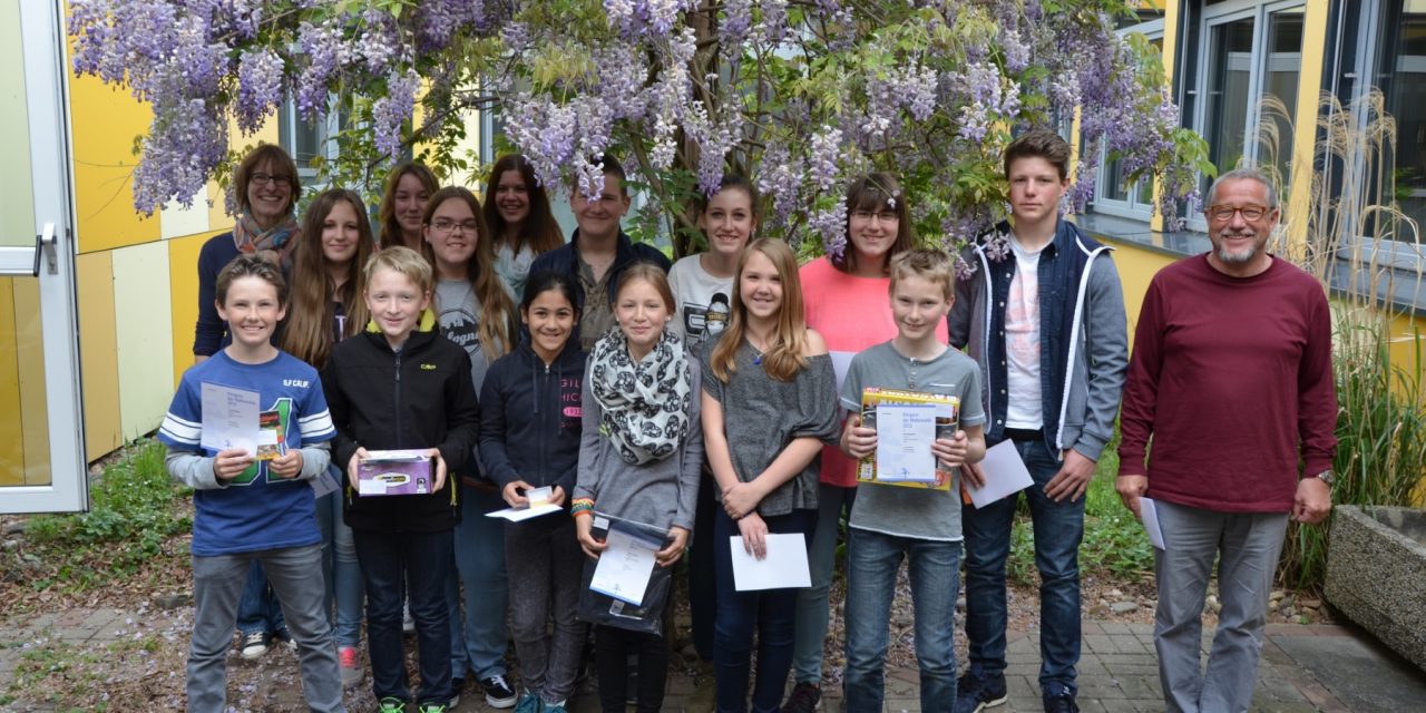 Mathe-Fans machen große Sprünge: 19 Schülerinnen und Schüler des GV gewinnen Preise beim Känguru-Wettbewerb