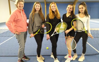 GV-Mädchen sind Tennis-Vize-Kreismeister
