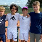 Tennis- Schulmannschaft WK III (U16) schafft Einzug in die nächste Runde auf dem Weg nach Berlin