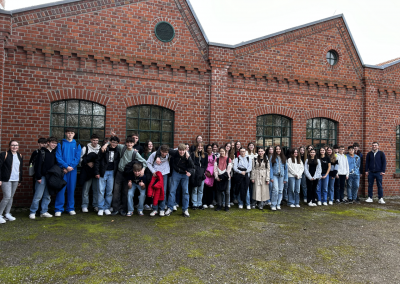 8er-Exkursion zum Textilwerk in Bocholt