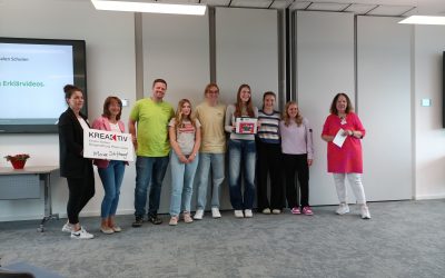 Krea(k)tiv: Unsere Zehntklässler haben den Erklärvideowettbewerb gewonnen